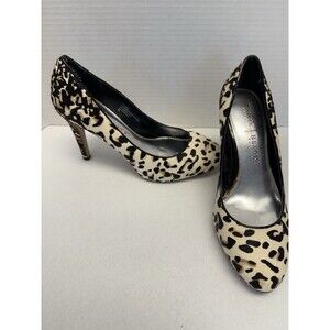 White House/Black Market, Women's Cheetah Heels Sz 8 Sexy  Fancy Preowned